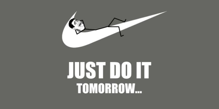 1600x1200 50+] Just Do It Tomorrow Wallpaper on WallpaperSafari