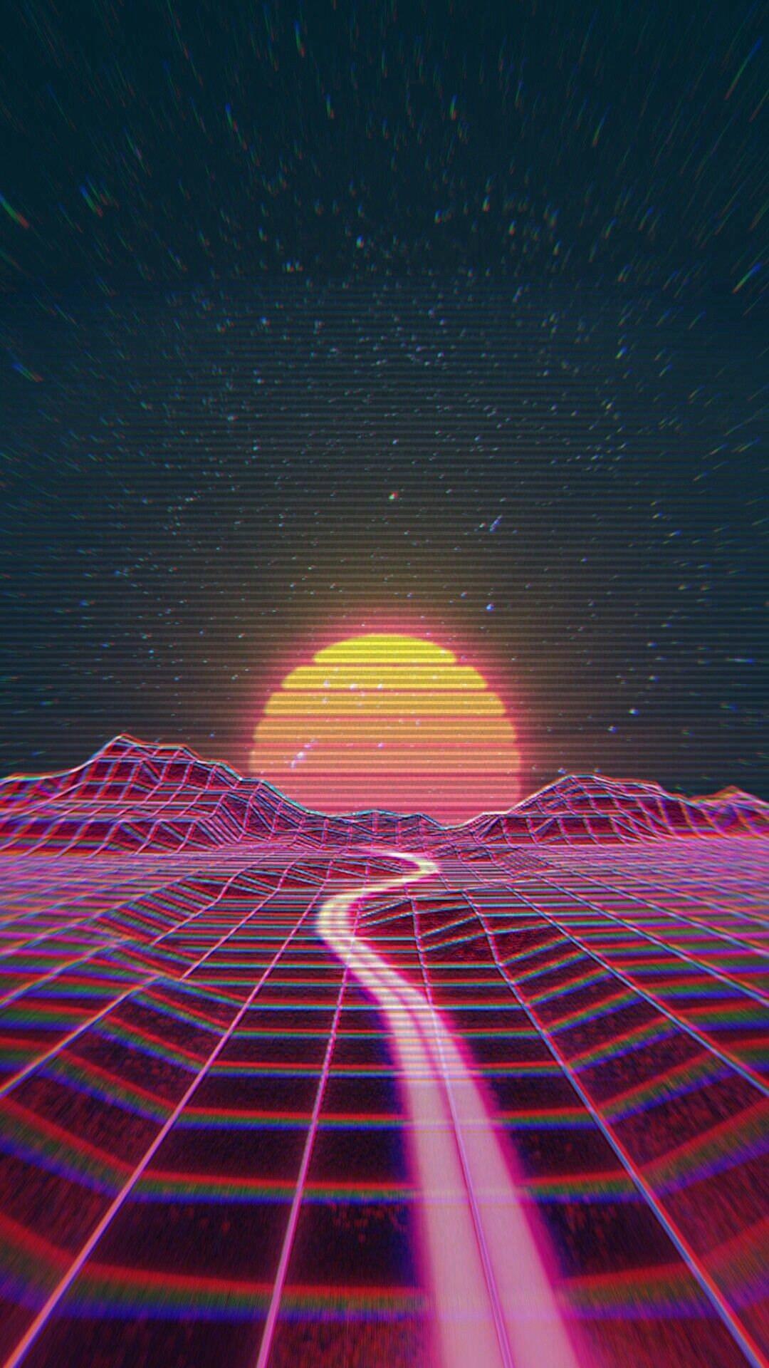 1080x1920 Retro VHS Wallpapers