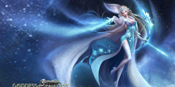 5249x2953 Snow Queen-ice and snow-League Of Angels-Splash Art-Desktop HD Wallpaper-5249x2953  : Wallpapers13.com