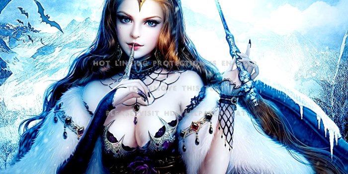 1920x1440 ice queen girl fantasy snow tiara bats