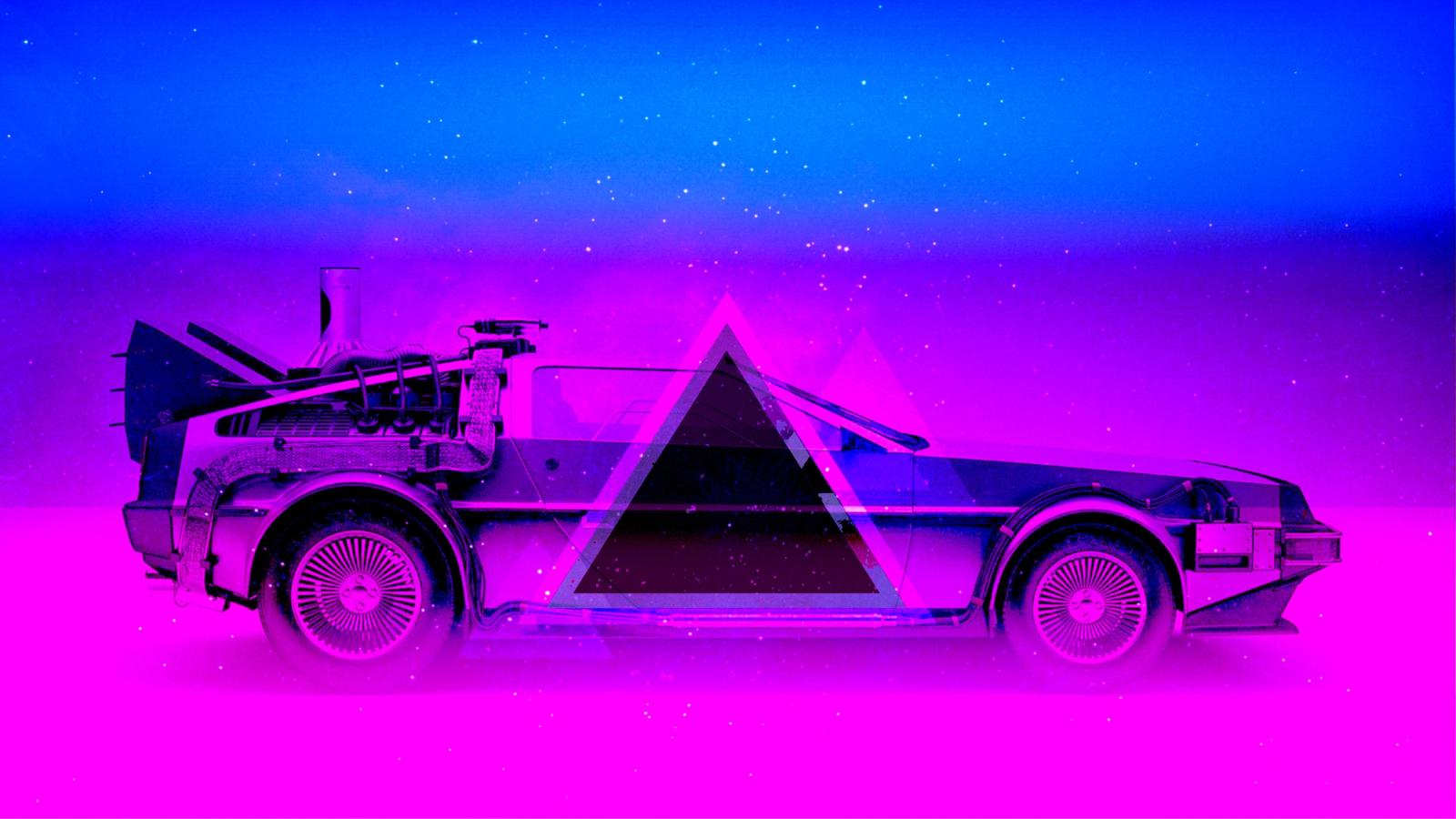 3840x2160 Car Art Retro 80s Neon Wallpaper (Page 1) - Line.17QQ.com