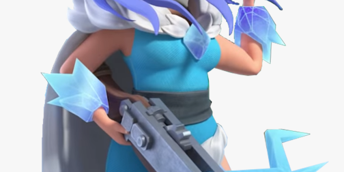 860x1310 Ice Queen Clash Of Clans, HD Png Download , Transparent Png Image - PNGitem