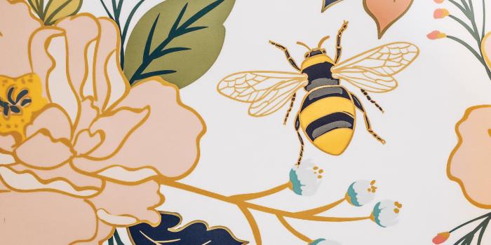 3200x2133 Flower & Honey Bee Wallpaper | Anewall Mural Wallpapers