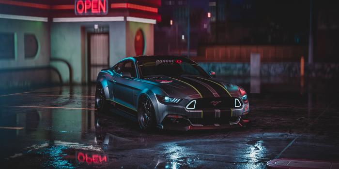 3840x2160 Ford Mustang Gt Neon Harmony hd-wallpapers, ford wallpapers, ford mustang  wallpapers, cars wallpapers, artstatio… | Ford mustang wallpaper, Ford  mustang, Mustang gt
