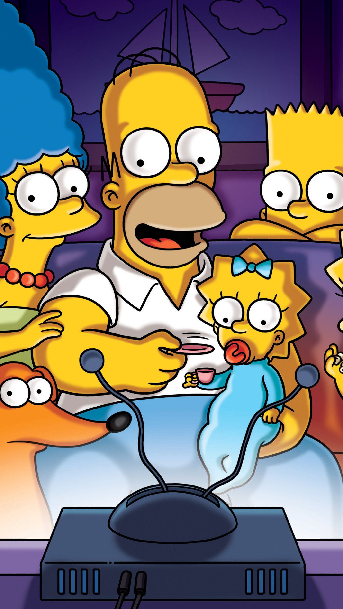 1410x2500 The Simpsons Wallpaper ID:3450