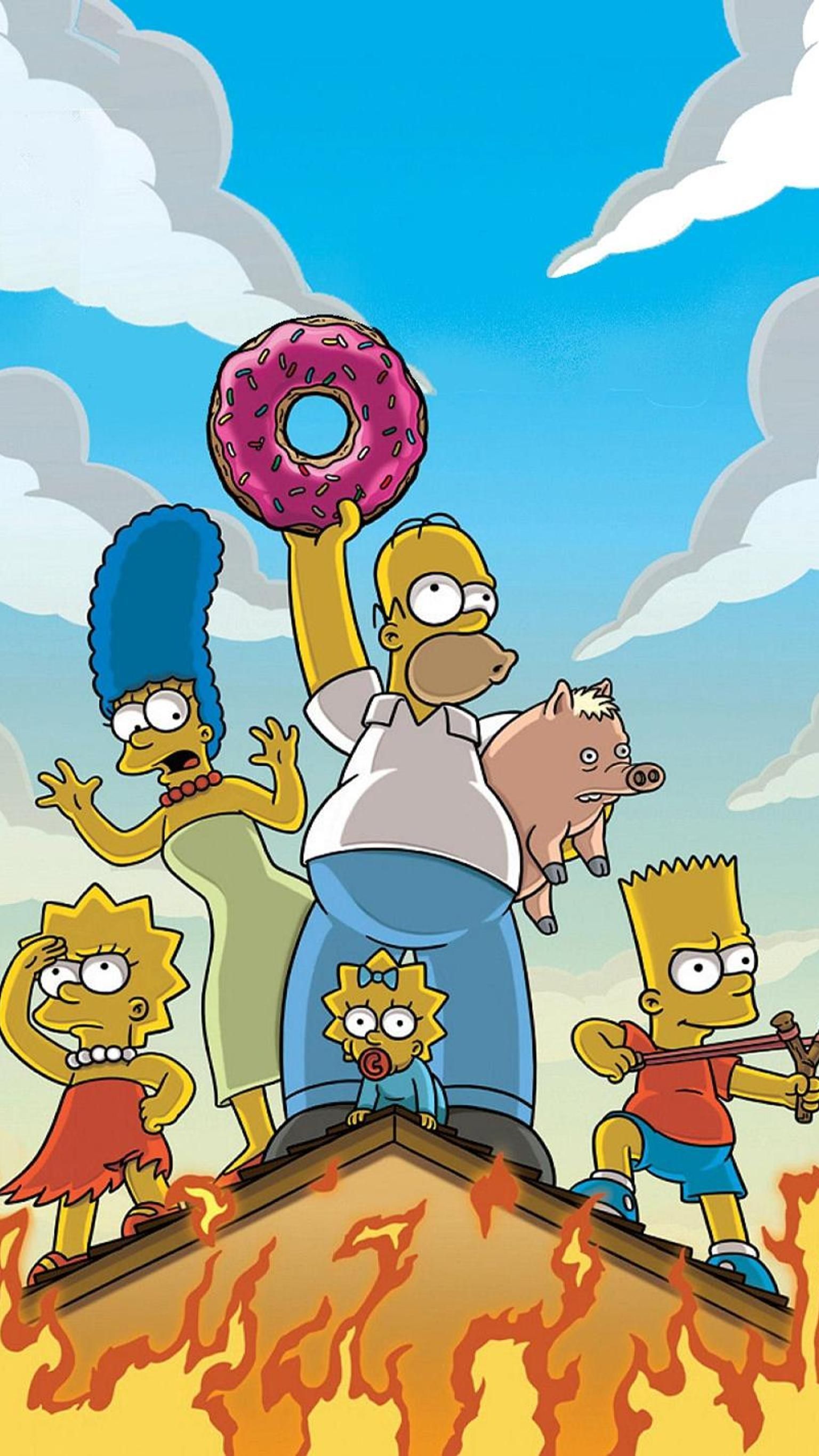 1536x2732 Simpsons Phone Wallpapers - Top Free Simpsons Phone Backgrounds -  WallpaperAccess