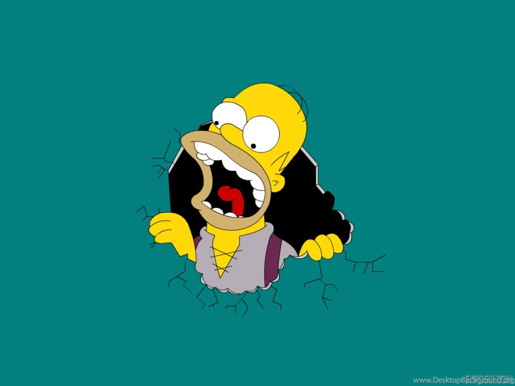 1024x768 Gallery For Homer Simpsons Wallpapers Hd Desktop Background