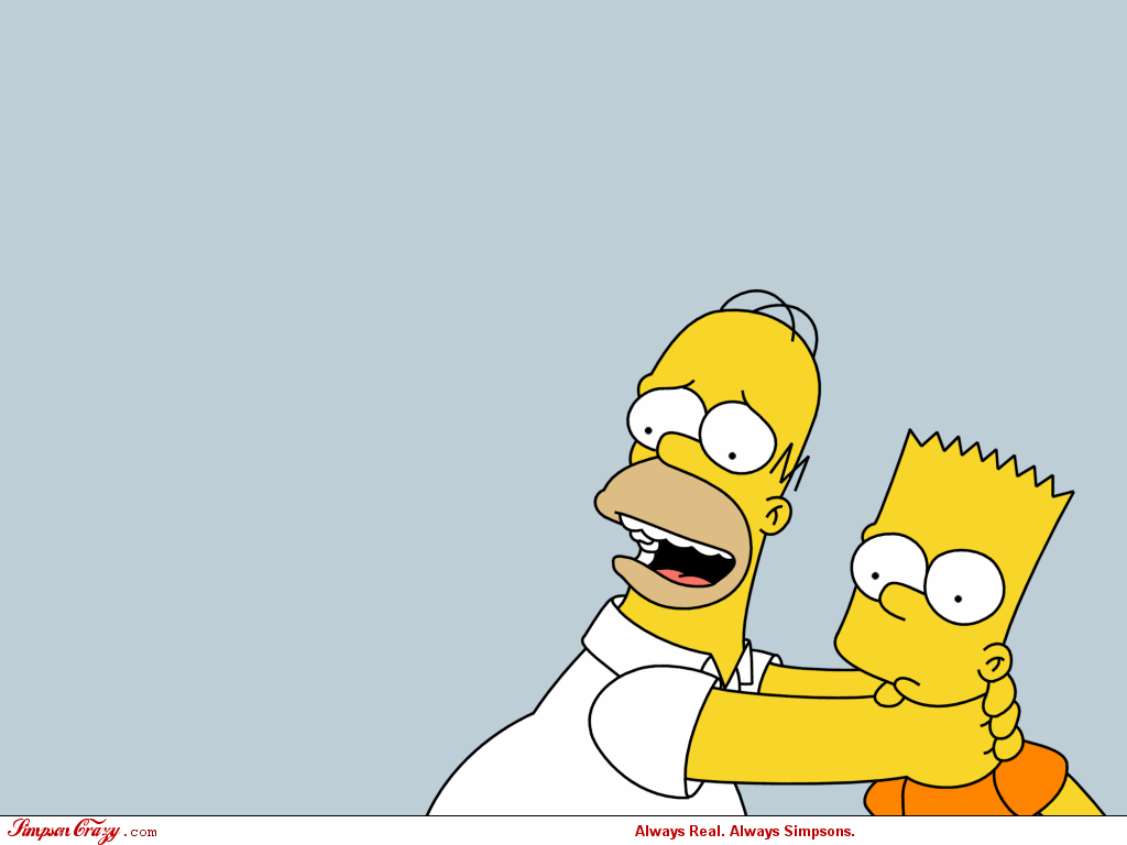 1024x768 The Simpsons wallpapers — Simpsons Crazy