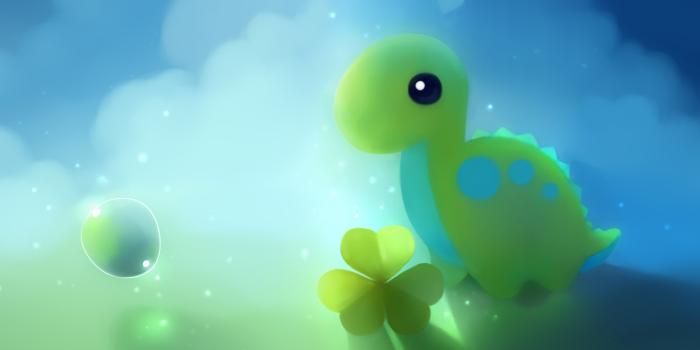 1440x1080 Cute Dino Ultra HD Desktop Backgroundwallpaperswide.com