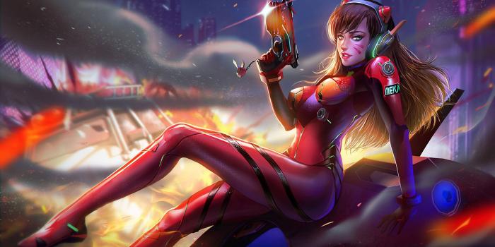 1920x1080 Overwatch Dva Anime Wallpaperwalpaperlist.com