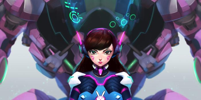 1920x1080 D.Va, Overwatch HD Wallpaperwallur.com