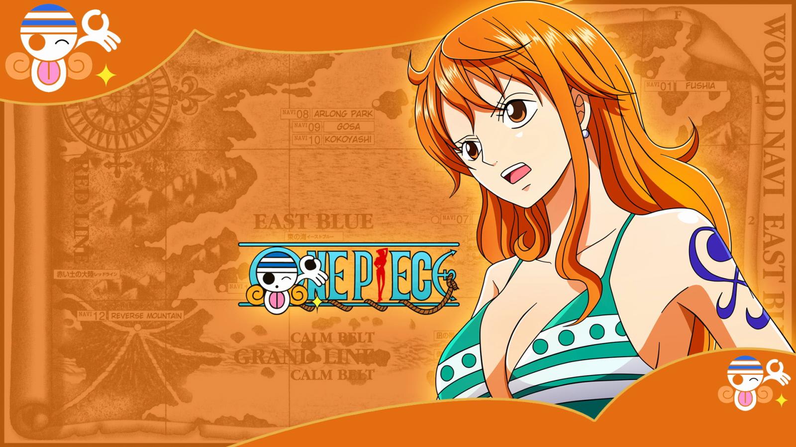 1920x1080 One Piece Nami Wallpapers New B 2016 01wallpapertip.com