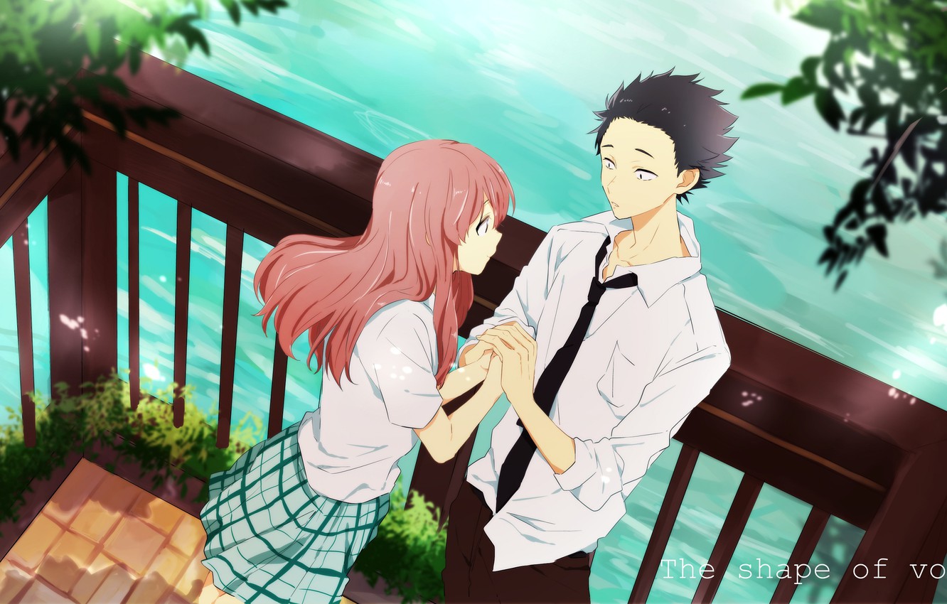 1332x850 Wallpaper romance, pair, Anime, twoanime.goodfon.com