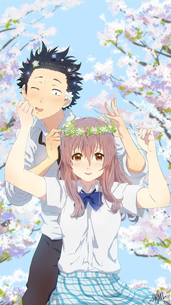 670x1192 Anime Couples Silent Voice - Animeanimenimania.blogspot.com