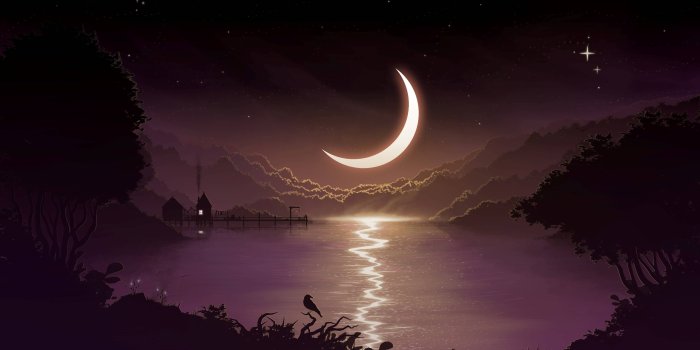 5120x2880 5120x2880 Crescent Art 5K Wallpaper, HDwallpapersden.com