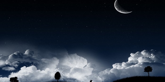 1920x1200 Crescent Moon Background Free Downloadpixelstalk.net