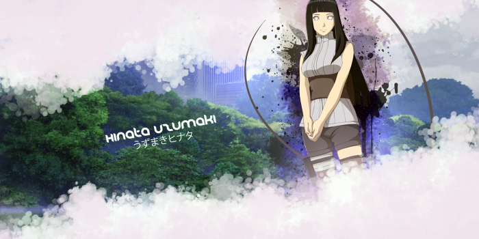 3840x2160 Hinata wallpaper I made. :D : Naruto