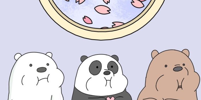 700x1243 ♡ Be Positive ♡ — WE BARE BEARS WALLPAPERS From Duitang