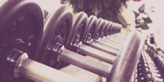 2560x1440 Download wallpaper 2560x1440 dumbbells, sports, gym widescreen 16:9 hd  background