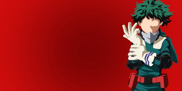 1862x1047 Izuku Midoriya Deku My Hero Academia Minimal Wallpaper, - Deku My Hero  Academia Wallpaper Desktop - 1862x1047 - Download HD Wallpaper -  WallpaperTip