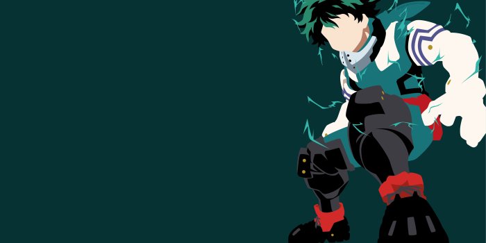 7680x4320 Minimalist My Hero Academia Wallpapers