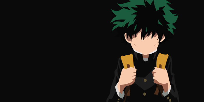 1600x900 My Hero Academia Deku Minimalist Wallpaper (1920x1080) : wallpapers
