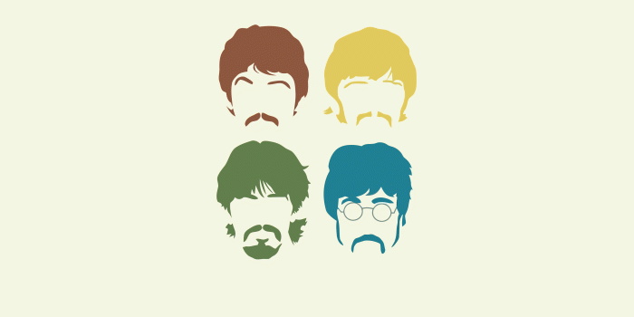 4096x3072 The Beatles Minimalist Wallpapers