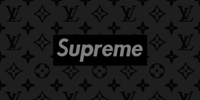 720x1280 Black Supreme Louis Vuitton Wallpaper