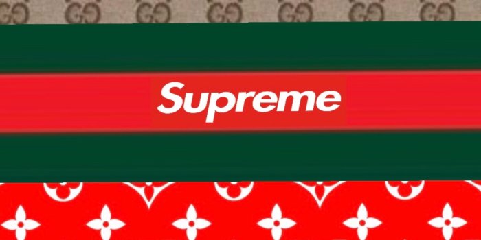1242x1872 Logo Gucci Supreme Louis Vuitton Wallpaper