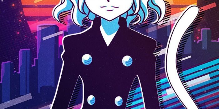 800x1199 Neferpitou Pitou' Poster | art print by 80sRetro | Displate | Hunter anime,  Hunter x hunter, Hunter logo