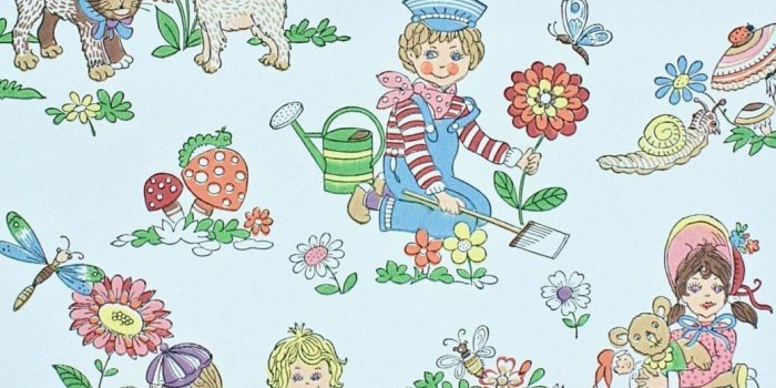 1040x1040 Vintage Wallpapers - Online Shop | Stunning Vintage Kids Wallpaper