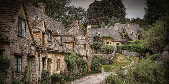 1280x851 Image England Arlington Row Bibury Roads Old Houses Cities