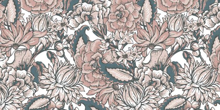 3028x1872 Vintage Floral Wallpaper for Walls | Helen