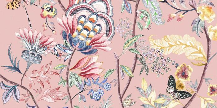 2000x2000 Bohemian Wallpaper, Floral Print, Boho Chic, Wall Paper