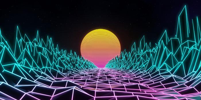 3840x2160 302544 Synthwave, Retrowave, Digital Art, Abstract, Landscape, 4K wallpaper  | Mocah HD Wallpapers