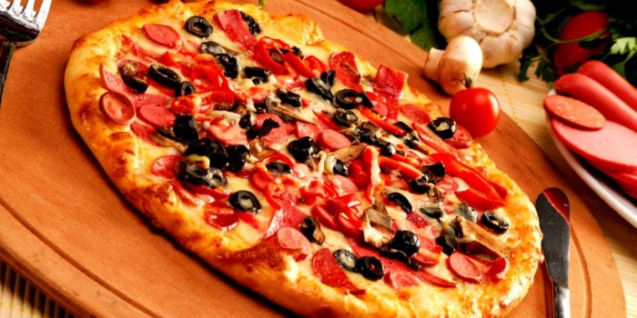 1596x997 Mushroom Pizza Wallpaper | Mega Wallpapers