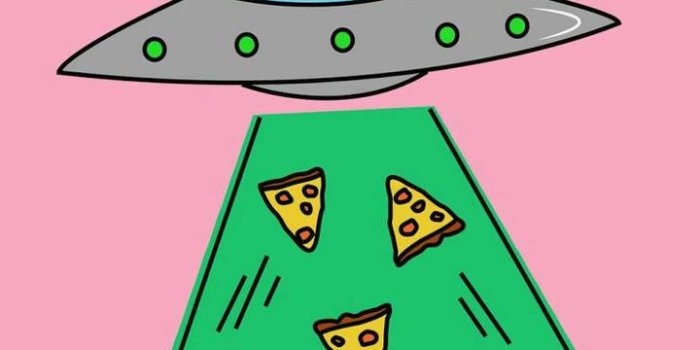 720x1280 cute pizza cut ufo wallpaper by koochiiii - 6a - Free on ZEDGE™