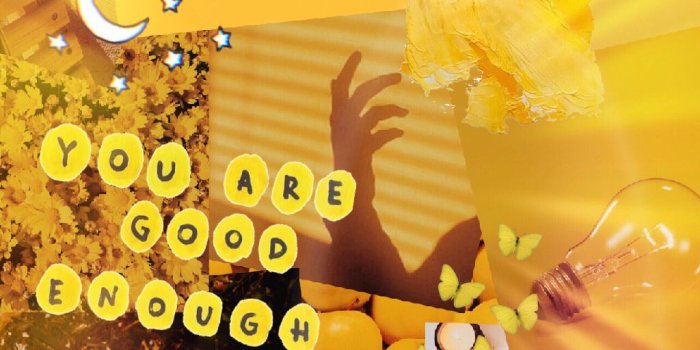 1024x1820 47+] Yellow Aesthetic Wallpaper on WallpaperSafari