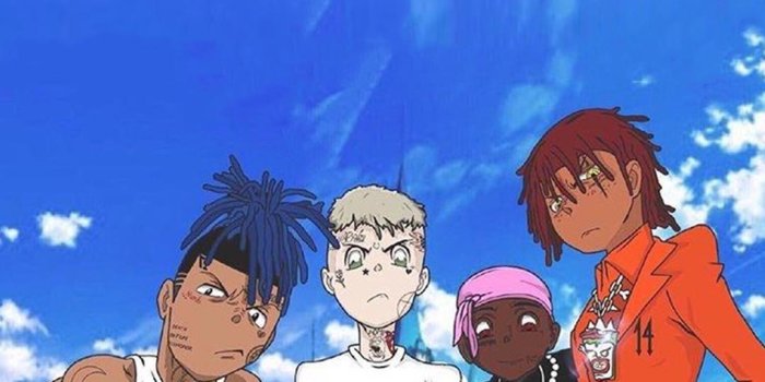 1080x1920 A nice wallpaper of X, Lil Peep, JuiceWrld, Ski Mask, Trippie Redd, and Lil  Uzi Vert by Drawings By Jay : XXXTENTACION