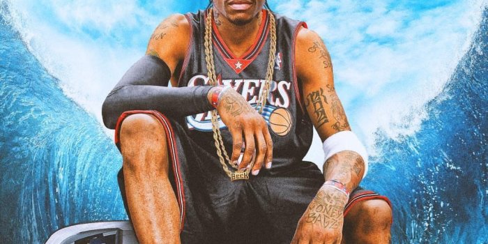 1080x1920 Allen Iverson Wallpaper Black and White (Page 1) - Line.17QQ.com