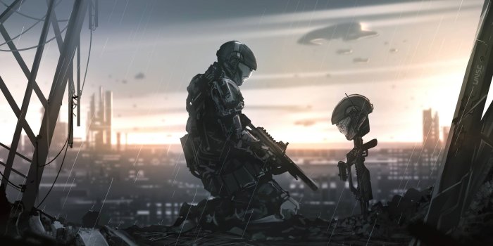 2560x1440 2560x1440 Halo 3 ODST Art 1440P Resolution Wallpaper, HD Games 4K Wallpapers,  Images, Photos and Background
