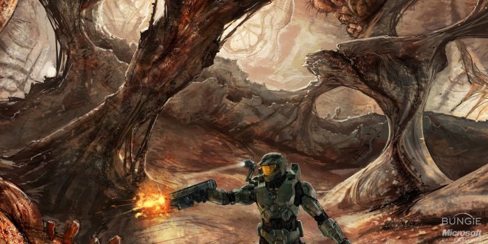 1920x1080 Halo 3 Wallpaper In - Halo 3 Flood Concept Art - 1920x1080 - Download HD  Wallpaper - WallpaperTip