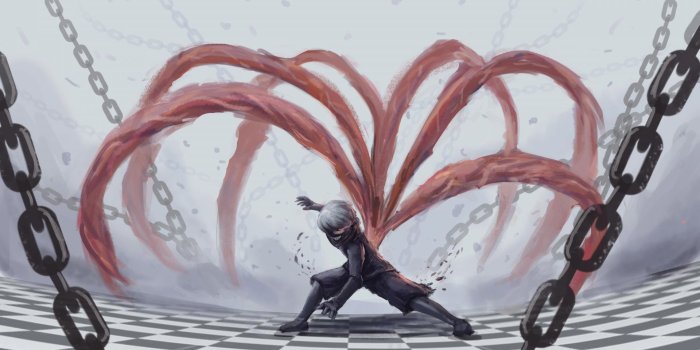 1920x1080 Desktop wallpaper tokyo ghoul, artwork, ken kaneki, anime boy, hd image,  picture, background, 55ffae