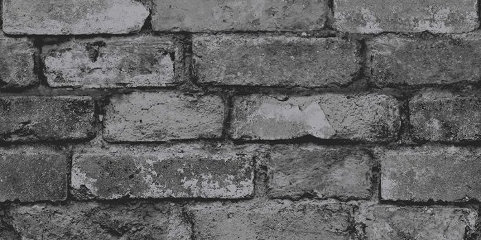 1500x1500 Brewster FD31284 Rustic Brick Wallpaper, Silver/Black - - Amazon.com