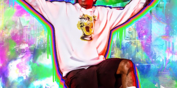 960x1280 A$AP Rocky Trippy Wallpaper on Behance