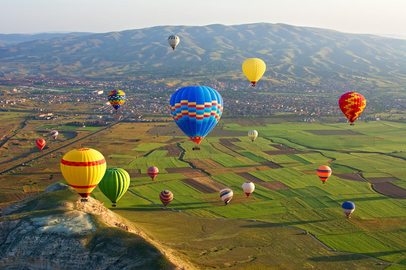 6000x4000 Desktop Wallpapers Turkey Aerostat Cappadocia Goreme 6000x4000