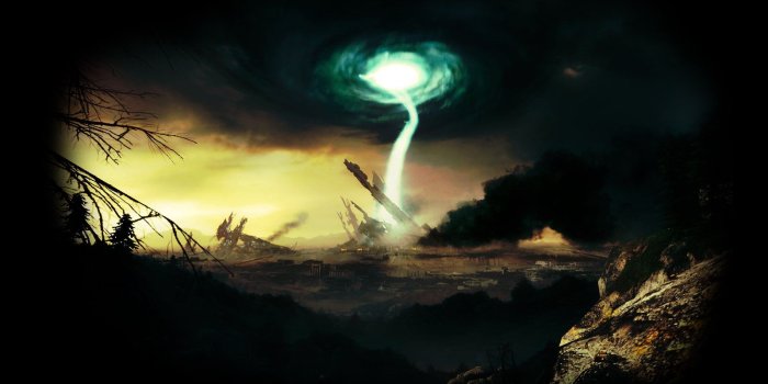 1600x900 HL2 back ground city ruins | Sci fi landscape, Live wallpapers, Half life