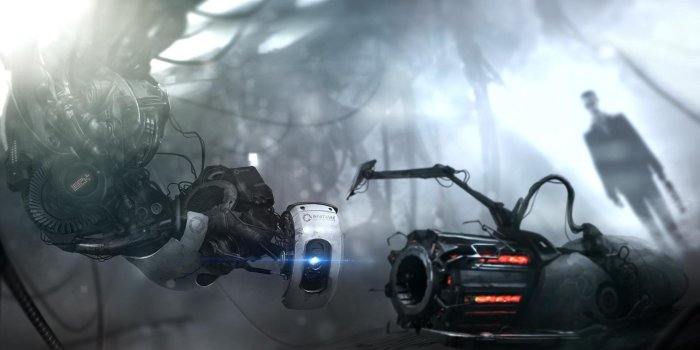 1920x1080 This is the HL/Portal wallpaper I'm using. : HalfLife