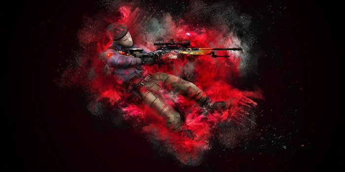 2048x1536 CS GO 4K Wallpaper, Counter-Strike: Global Offensive, Splash, Dark  background, Games, #2242