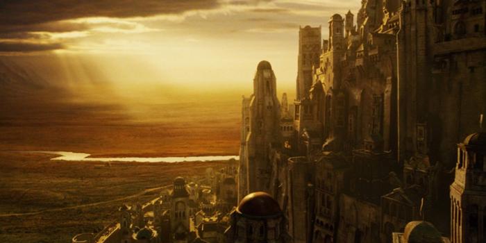 1366x768 Minas Tirith | Lotr, Minas tirith, Middle earth